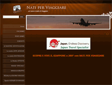 Tablet Screenshot of natiperviaggiare.com